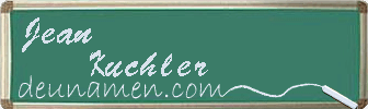 Jean Kuchler Visitenkarte